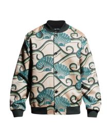 Scotch  Soda Mens Shell Jacquard Bomber Jacket at Neiman Marcus